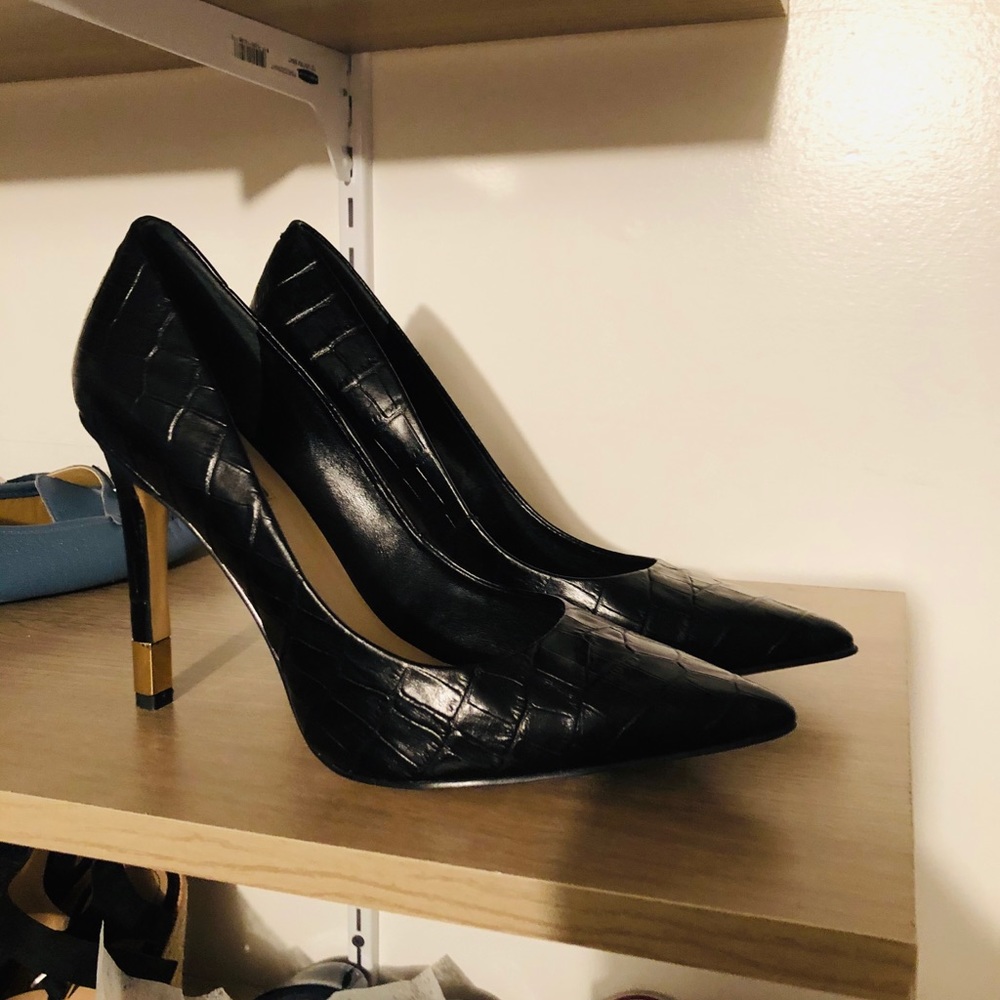 Black heels